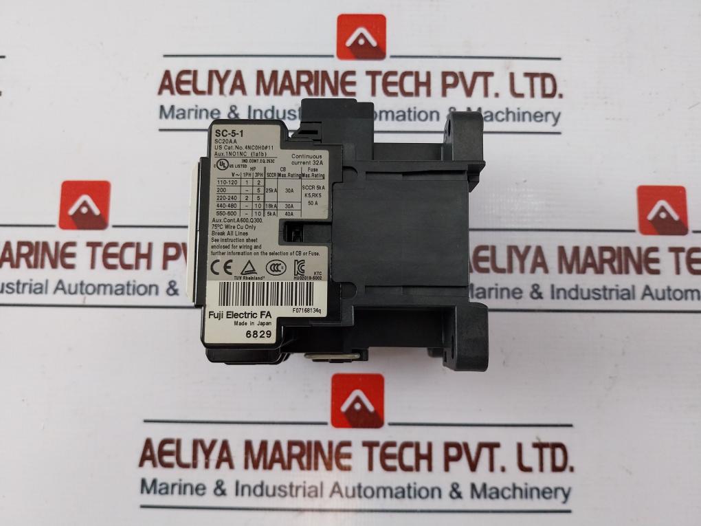 Fuji Electric Sc-5-1 [19] Magnetic Contactor 60947 690V 32A
