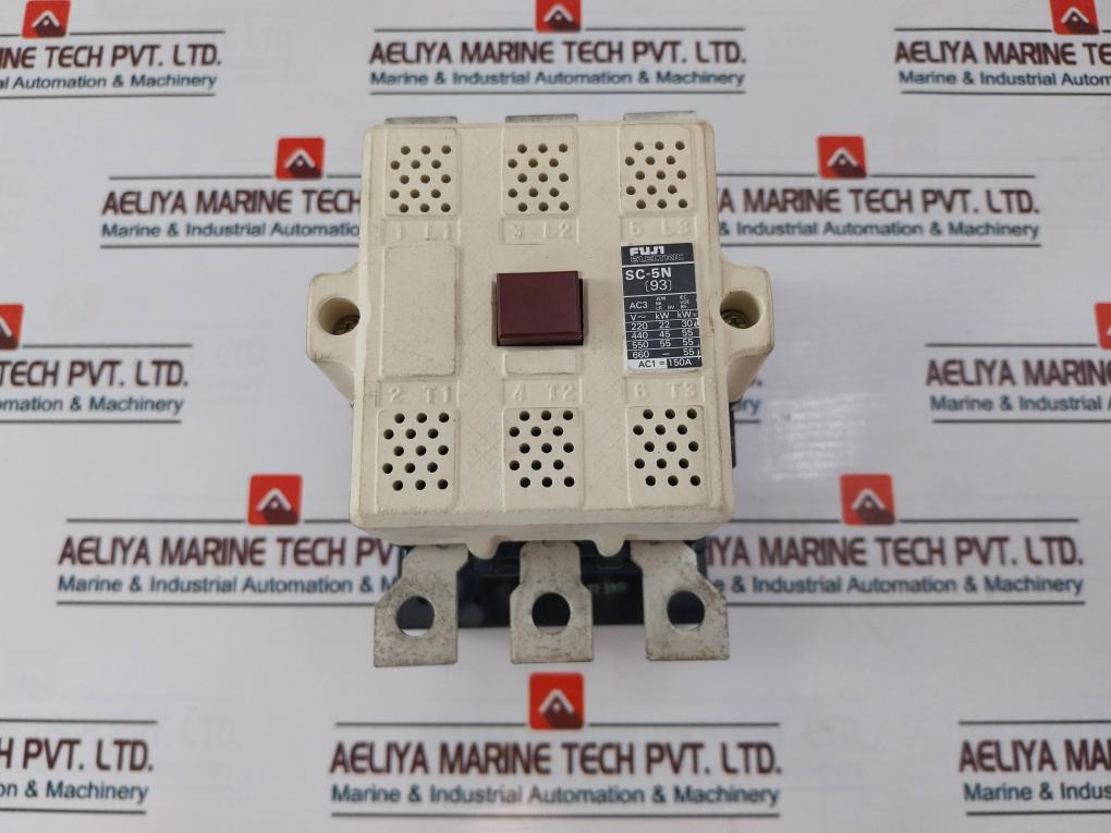 Fuji Electric SC-5N (93) Magnetic Contactor with Coil SC-5N.6N