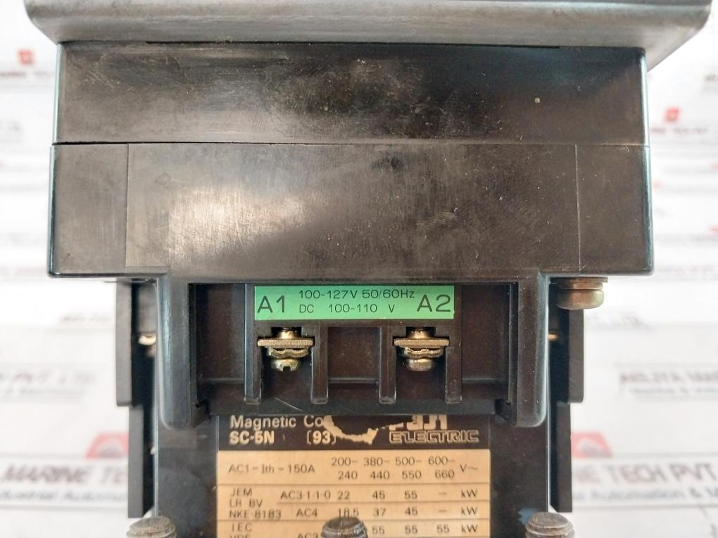 Fuji Electric Sc-5N [93] Magnetic Contactor 150A 100-127V 50/60Hz