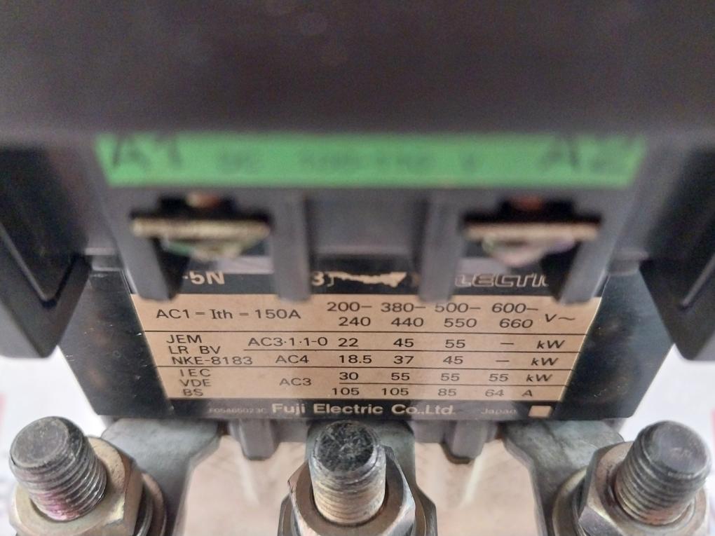 Fuji Electric Sc-5N [93] Magnetic Contactor 150A 100-127V 50/60Hz