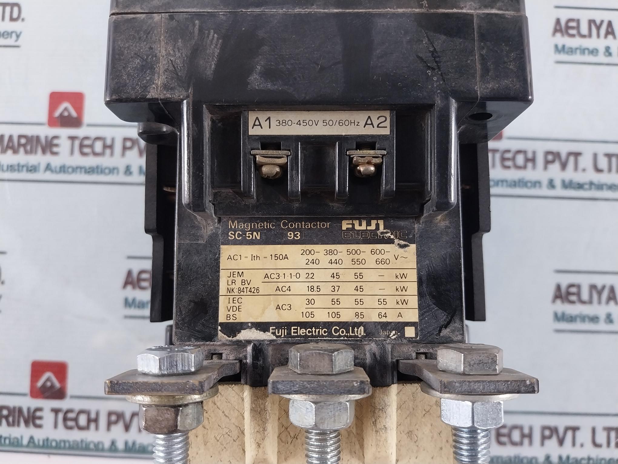 Fuji Electric Sc-5N [93] Magnetic Contactor 50/60Hz