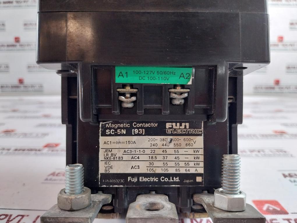 Fuji Electric Sc-5n [93] Magnetic Contactor 100-127v Ac 50/60hz
