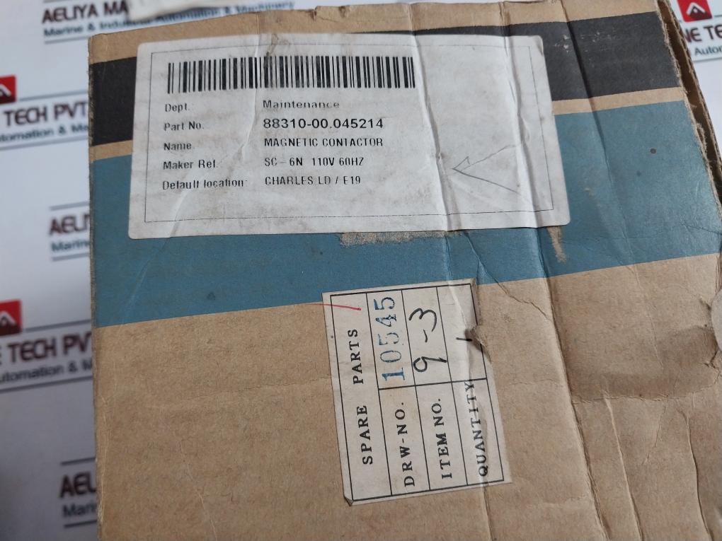 Fuji Electric Sc-6N [125] Magnetic Contactor 150A 100-127V 50/60Hz