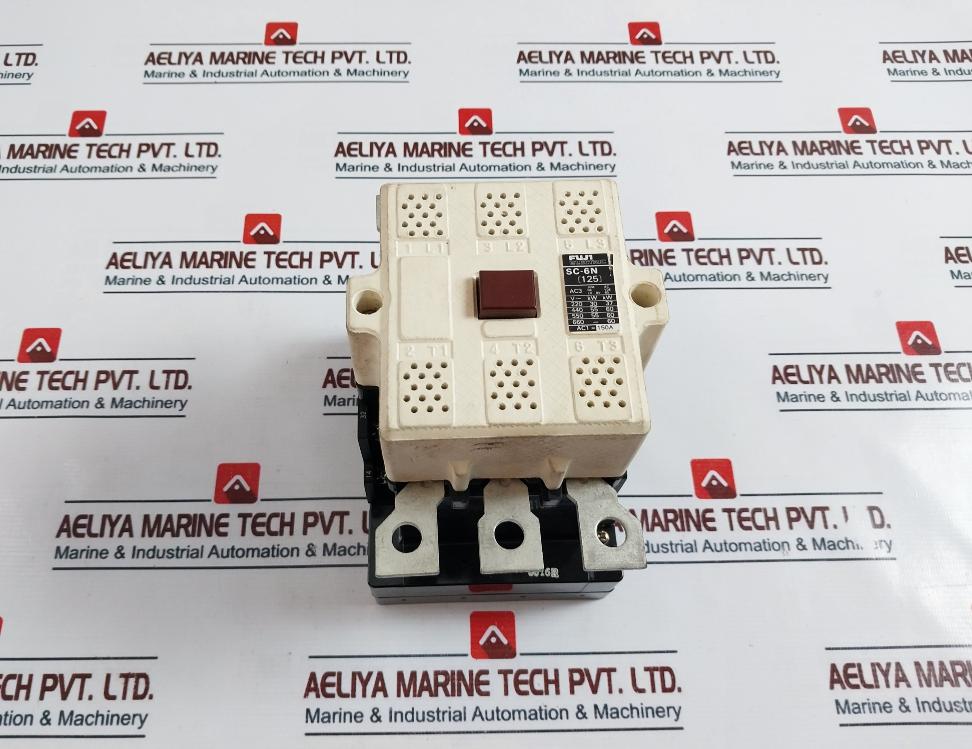 Fuji Electric Sc-6N [125] Magnetic Contactor 150A 100-127V 50/60Hz