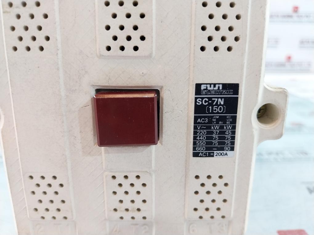 Fuji Electric Sc-7N [150] Sc1Faa Magnetic Contactor 135A 380~450V 50/60Hz