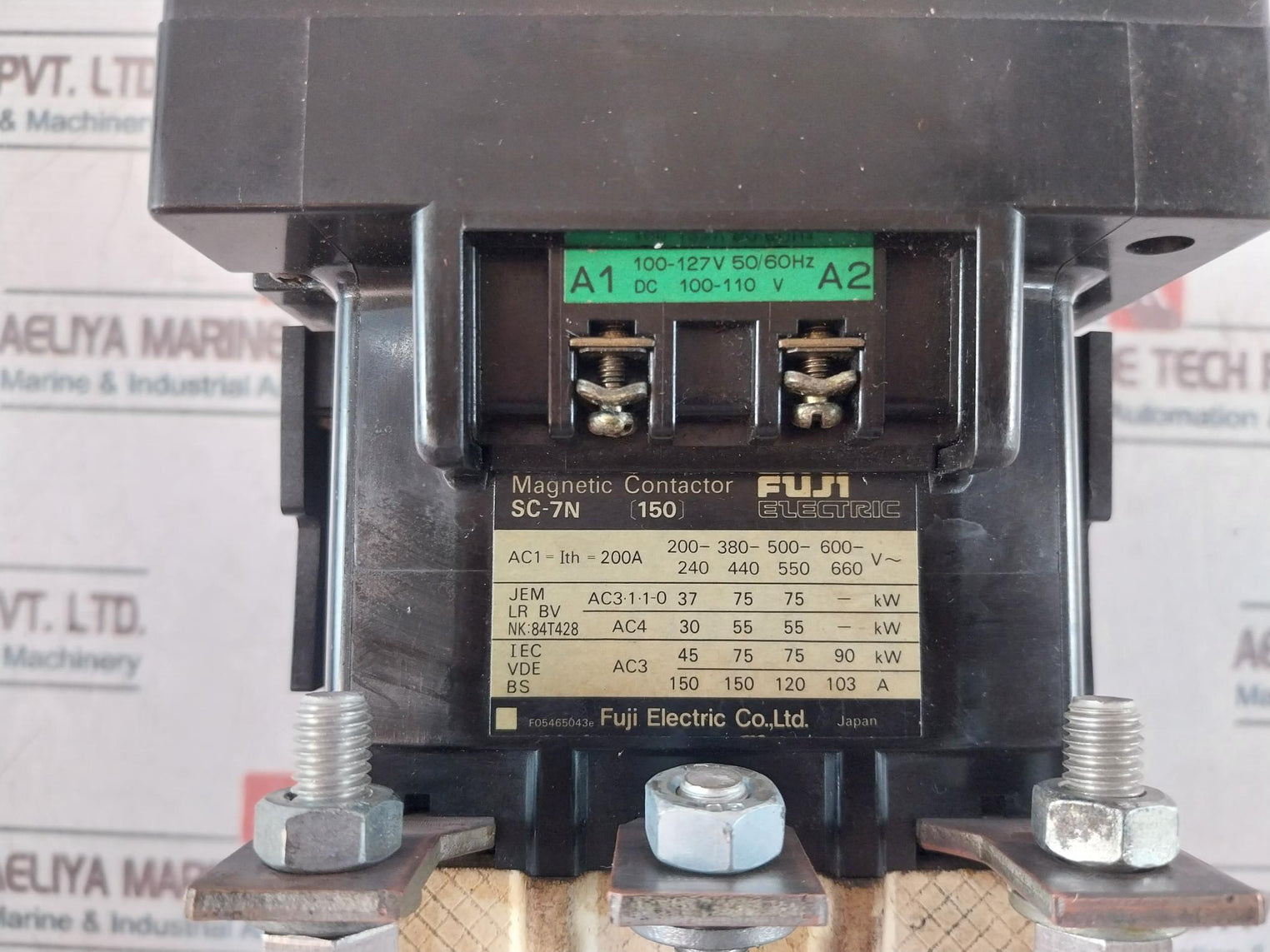 Fuji Electric Sc-7N(150) Magnetic Contactor 50/60Hz