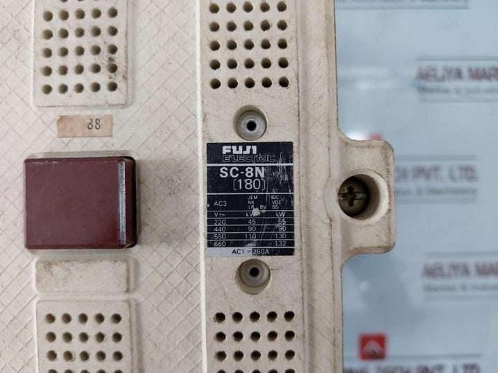 Fuji Electric Sc-8n [180] Magnetic Contactor 260a