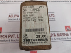 Fuji Electric Sc-e05Pcs Contactor 32A 200-240V 50Hz