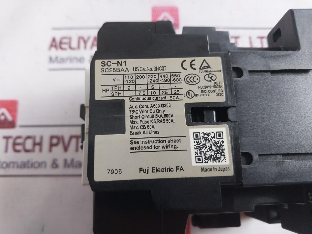 Fuji Electric Sc-n1 [26] Magnetic Contactor Sc25Baa