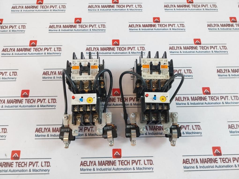 Fuji Electric Sc-n1 [26] Sc25Baa Contactor W/ Tr-n2L Overload Relay 207Rt Coil
