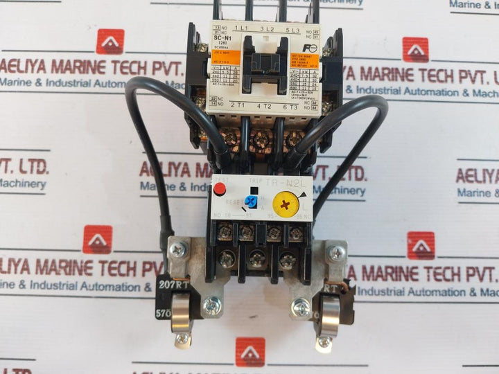 Fuji Electric Sc-n1 [26] Sc25Baa Contactor W/ Tr-n2L Overload Relay 207Rt Coil