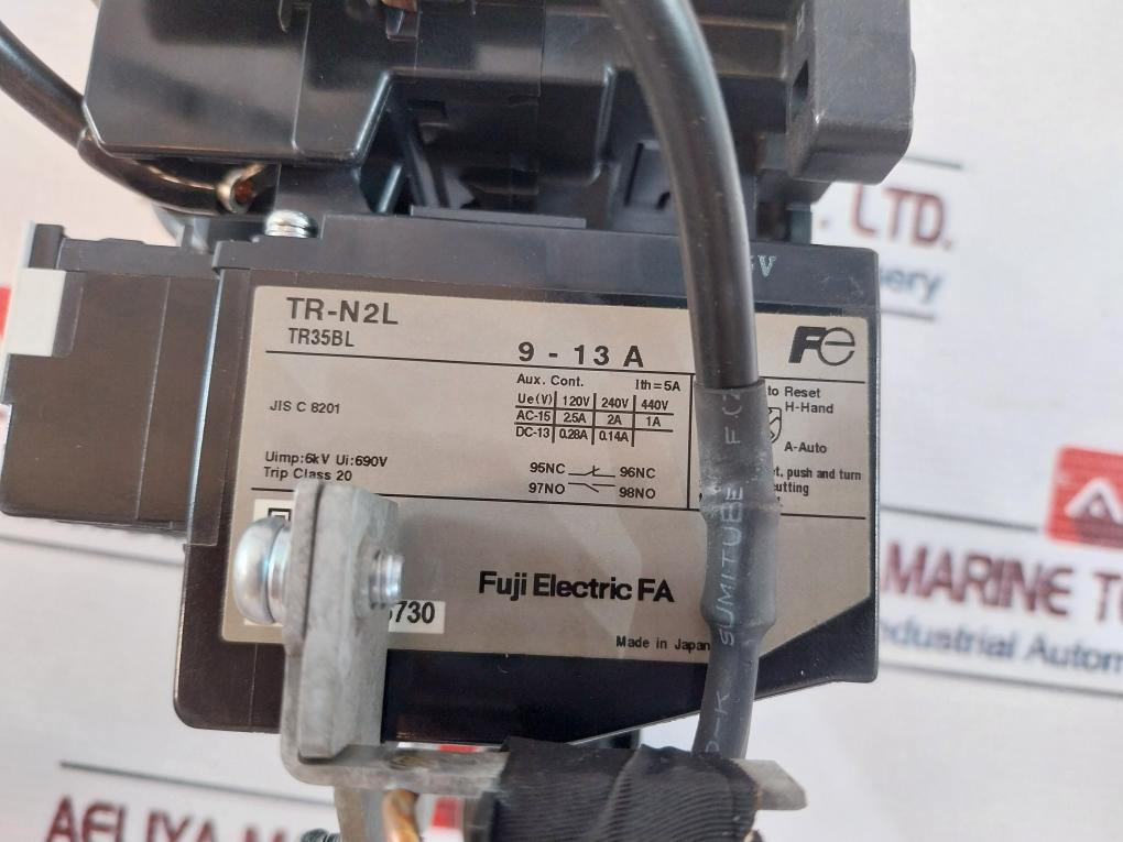 Fuji Electric Sc-n1 [26] Sc25Baa Contactor W/ Tr-n2L Overload Relay 207Rt Coil