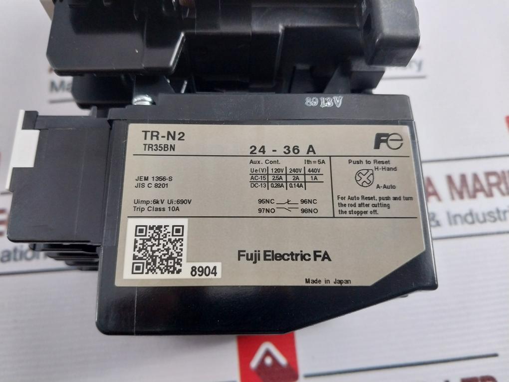Fuji Electric Sc-n2[35] Contactor Relay Tr-n2