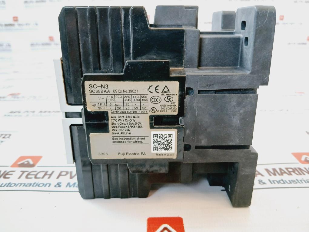 Fuji Electric Sc-n3 [65] Magnetic Contactor