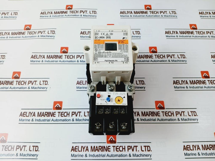 Fuji Electric Sc-n5A [93] Contactor With Thermal Overload Relay