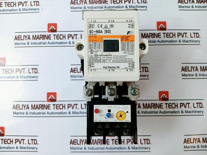 Fuji Electric Sc-n5A [93] Contactor With Thermal Overload Relay