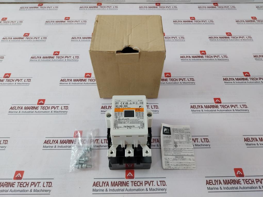 Fuji Electric Sc-n5 [93] Magnetic Contactor Dc 200-240V Ac 200-250V 50/60Hz