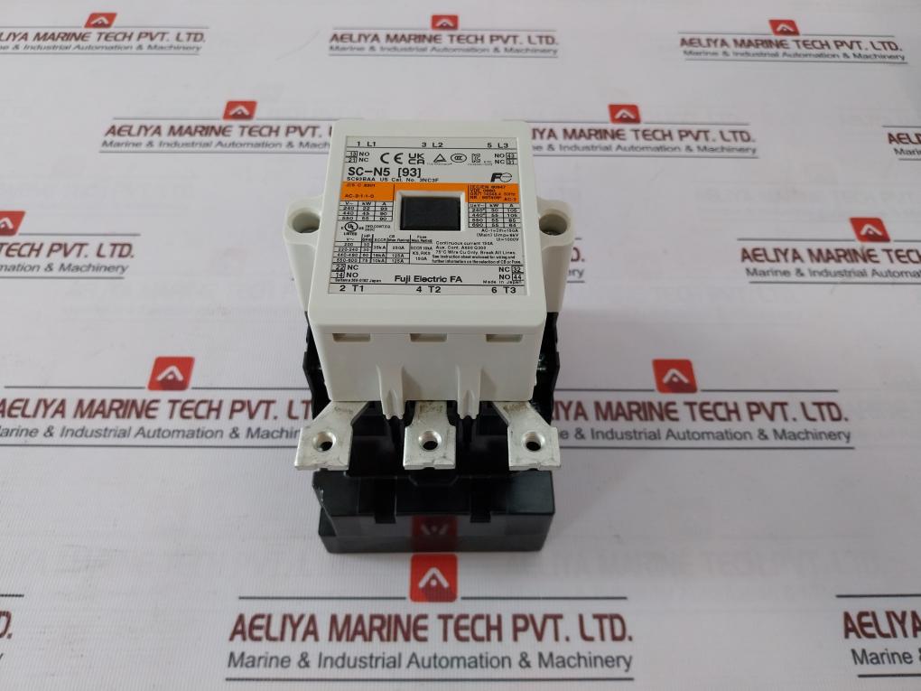 Fuji Electric Sc-n5 [93] Magnetic Contactor Dc 200-240V Ac 200-250V 50/60Hz