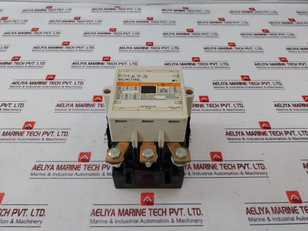 Fuji Electric Sc-n7 [152] 200a Magnetic Contactor
