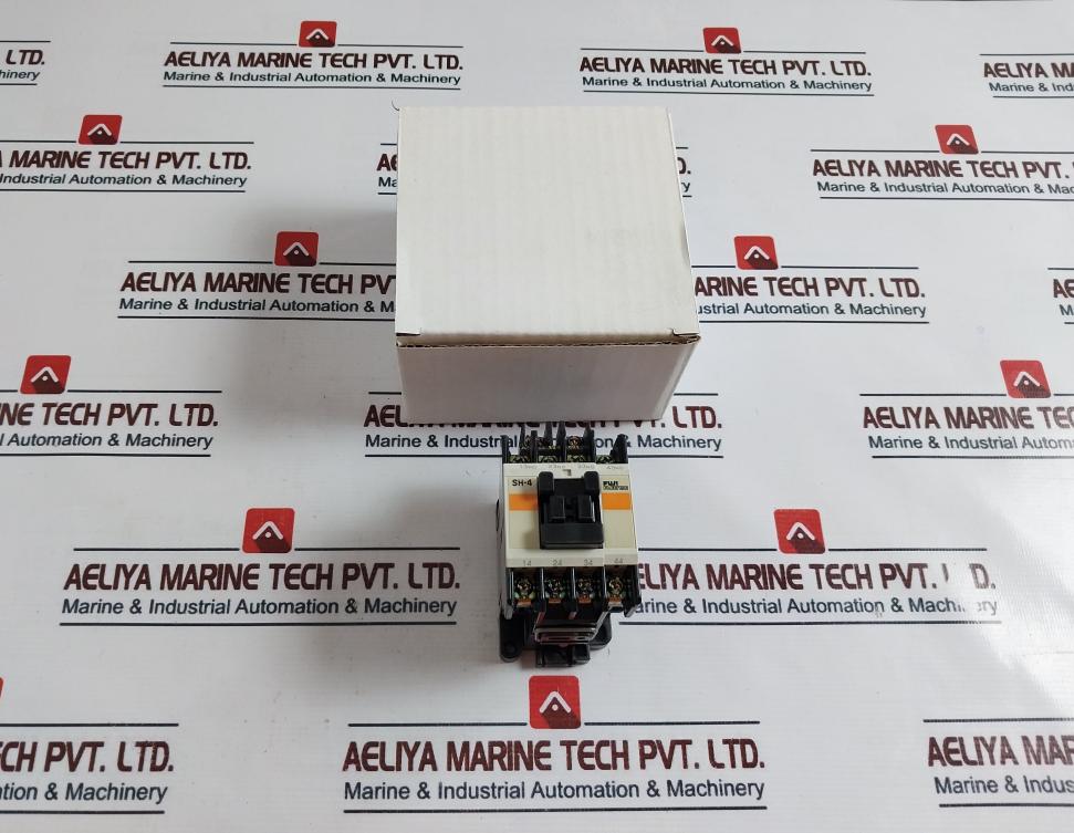 Fuji Electric SH-4 Auxiliary Contactor 200V 50Hz 200-220V 60Hz