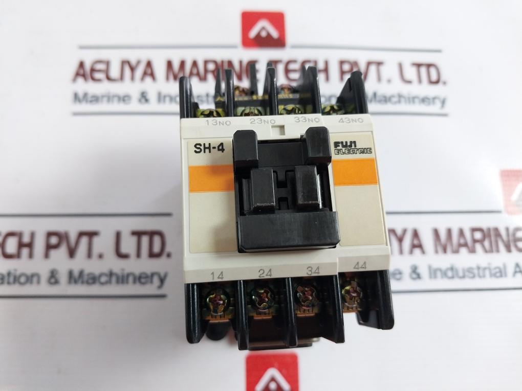 Fuji Electric SH-4 Auxiliary Contactor 200V 50Hz 200-220V 60Hz