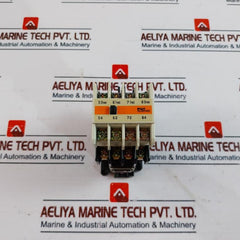 Fuji Electric Sh-4 Auxiliary Relay With Contact Block Sz-a22