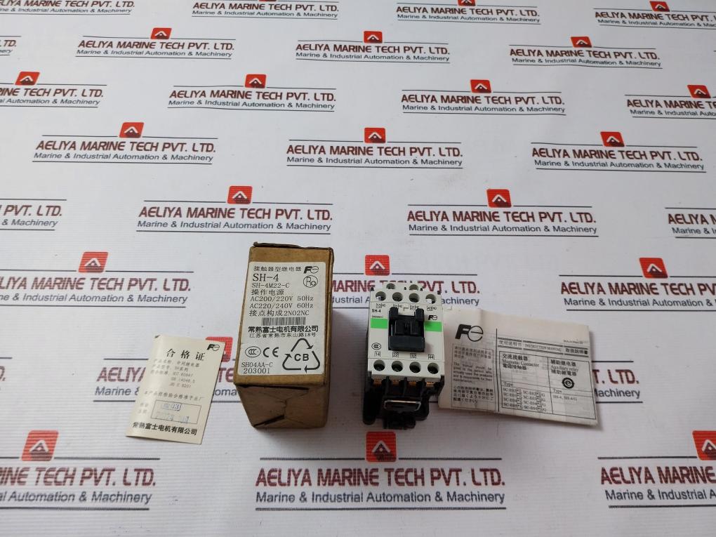 Fuji Electric Sh-4 Contactor Relay Sh04Aa-c