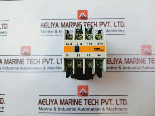 Fuji Electric Sh-4 Contactor W/ Sz-a22 Contact Block