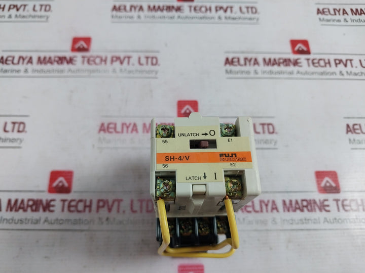Fuji Electric Sh-4/V Auxiliary Relay Latch Unit Assy 100-110V 60Hz Vde0660