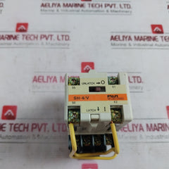 Fuji Electric Sh-4/V Auxiliary Relay Latch Unit Assy 100-110V 60Hz Vde0660