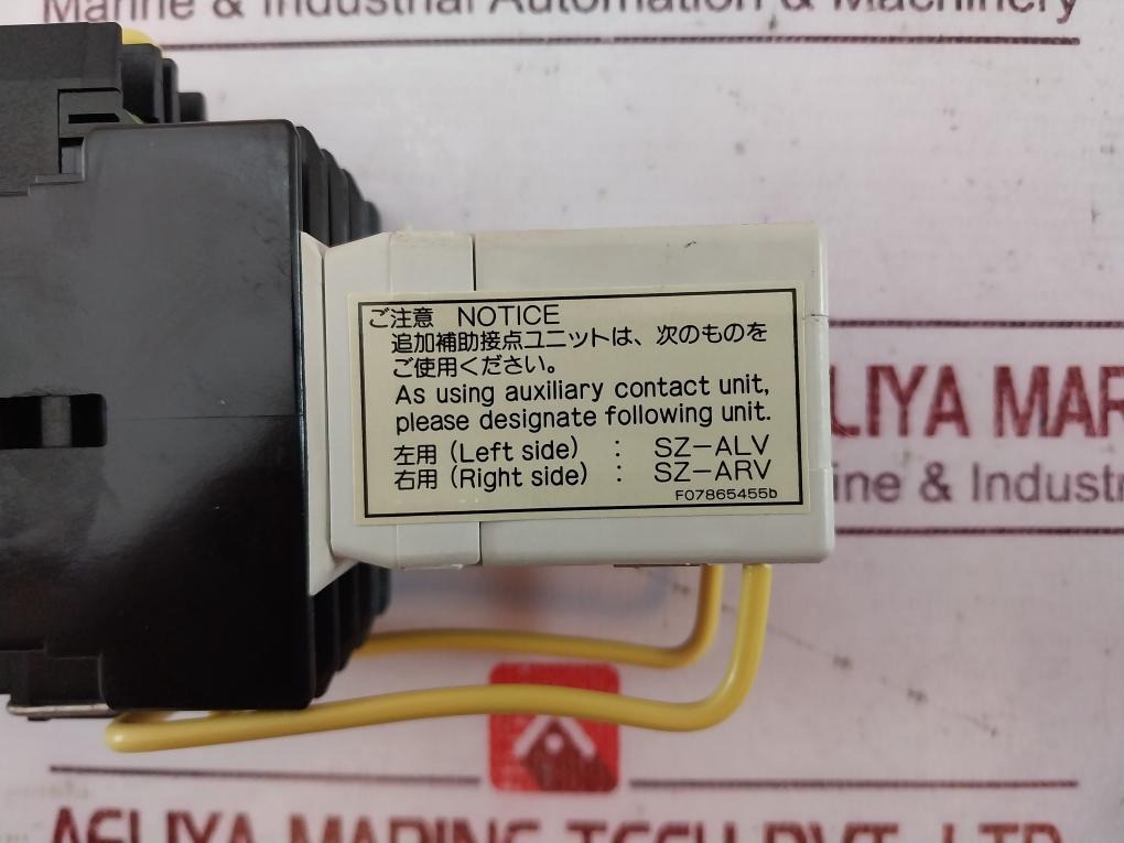 Fuji Electric Sh-4/V Contact Auxiliary Relay A600 Q300 Ac Dc 100-110V Iec 337-1