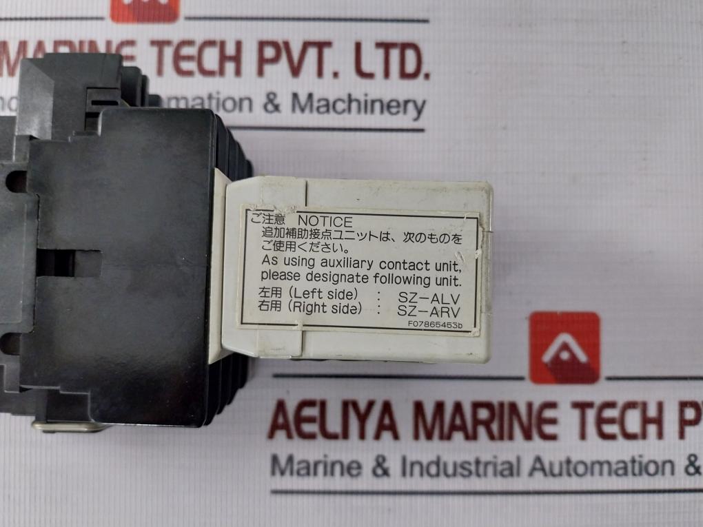 Fuji Electric Sh-4/V Contact Auxiliary Relay Latch Unit Sz-v200 200-220V 10A