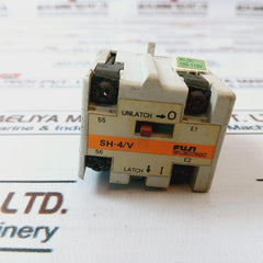 Fuji Electric Sh-4/V Contactor Auxiliary Relay 100-110V