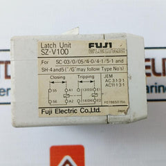 Fuji Electric Sh-4/V Contactor Auxiliary Relay 100-110V