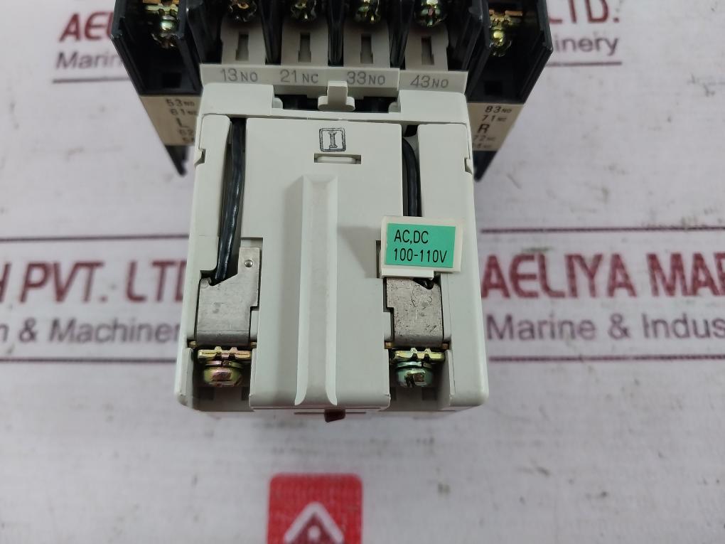 Fuji Electric Sh-4/V Contactor Auxiliary Relay 100-110V Coil 4No3Nc
