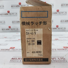 Fuji Electric Sh-4/V Contactor Auxiliary Relay 100-110V Coil 4No3Nc