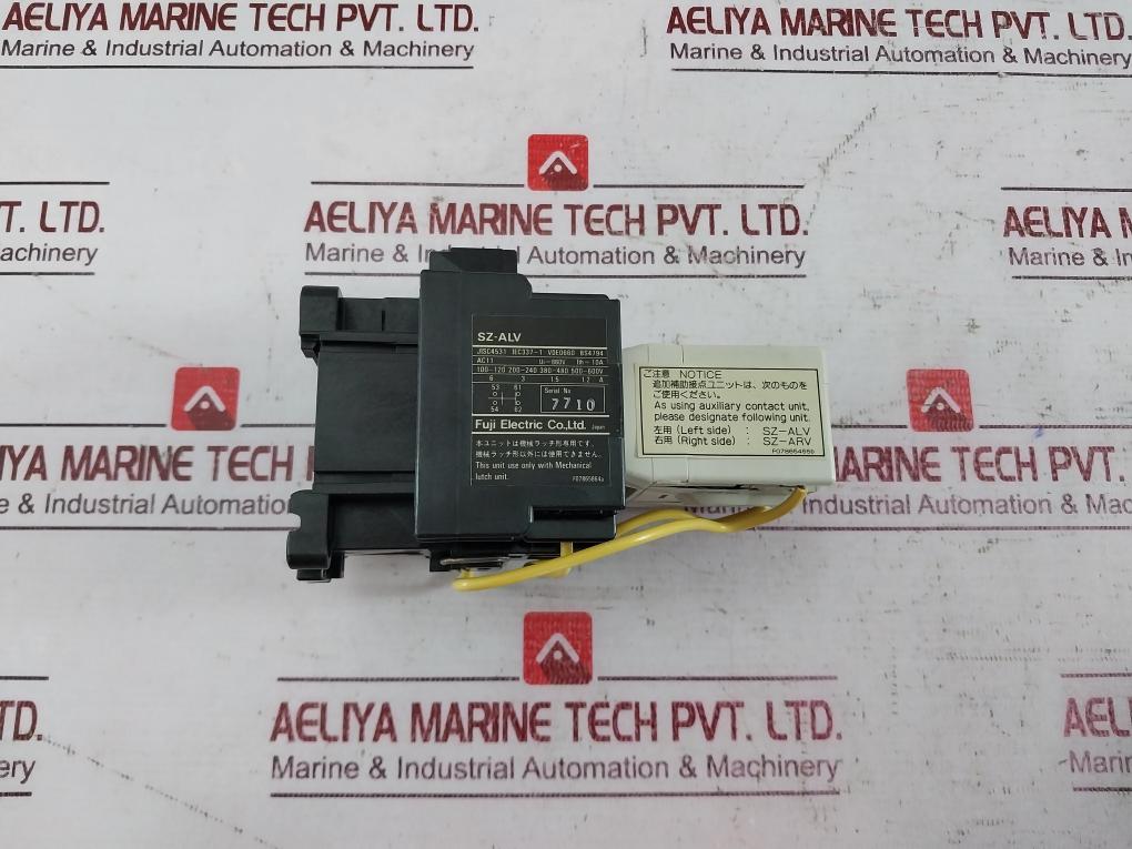 Fuji Electric Sh-4/V Contactor Auxiliary Relay 100-110V Coil 4No3Nc