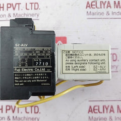 Fuji Electric Sh-4/V Contactor Auxiliary Relay 100-110V Coil 4No3Nc
