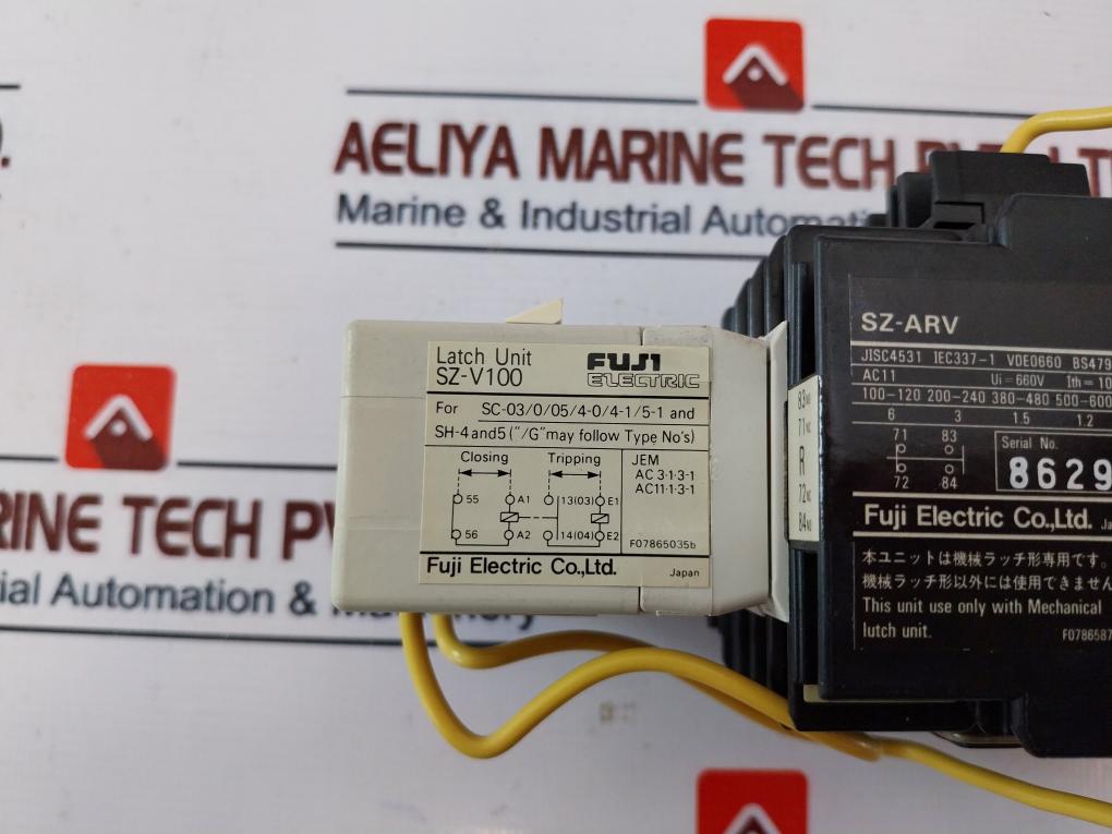 Fuji Electric Sh-4/V Contactor Auxiliary Relay 88310-00.143214