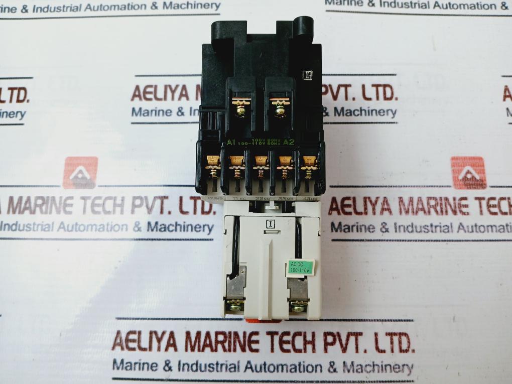 Fuji Electric Sh-5/v Latch Type Magnetic Contactor With Auxiliary Relay Sz-v100