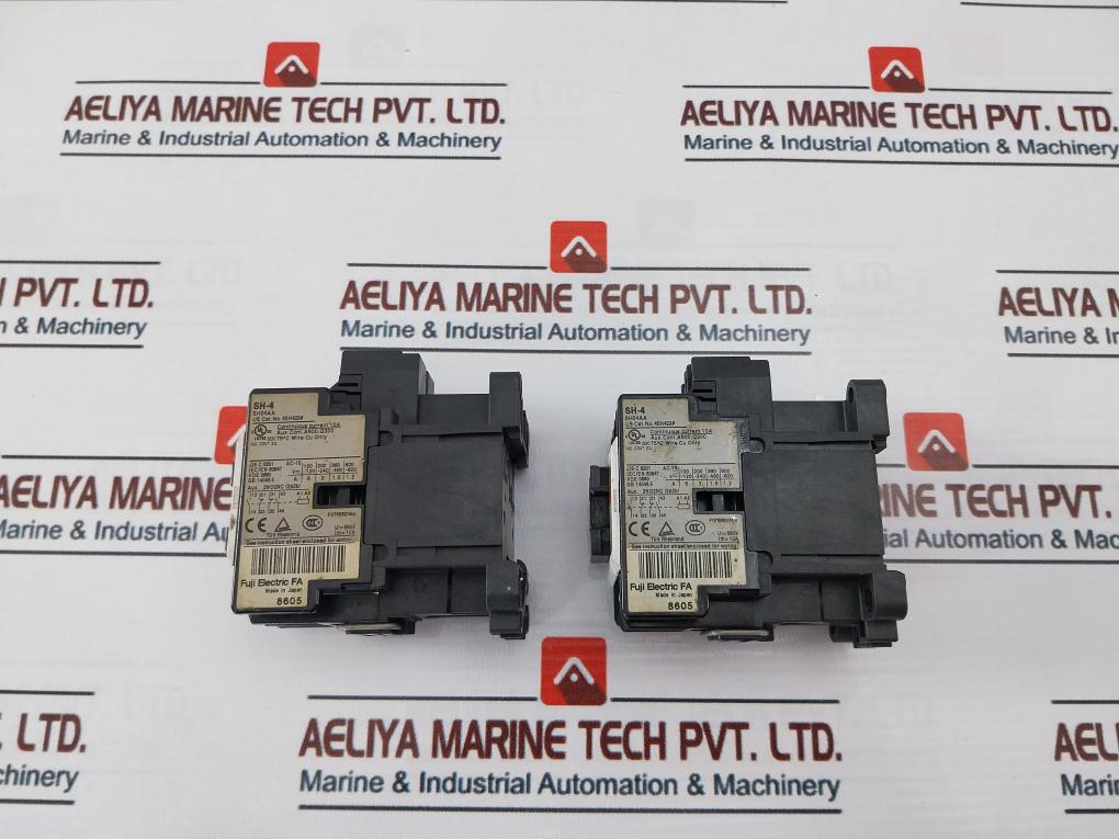 Fuji Electric Sh04Aa Contactor 100-110V 50Hz 4Sh422