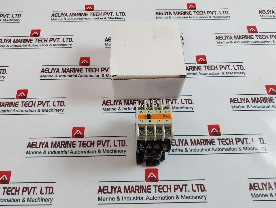 Fuji Electric SH04AA Relay With F07666034G Auxiliary Contact Block 200-220v 60hz