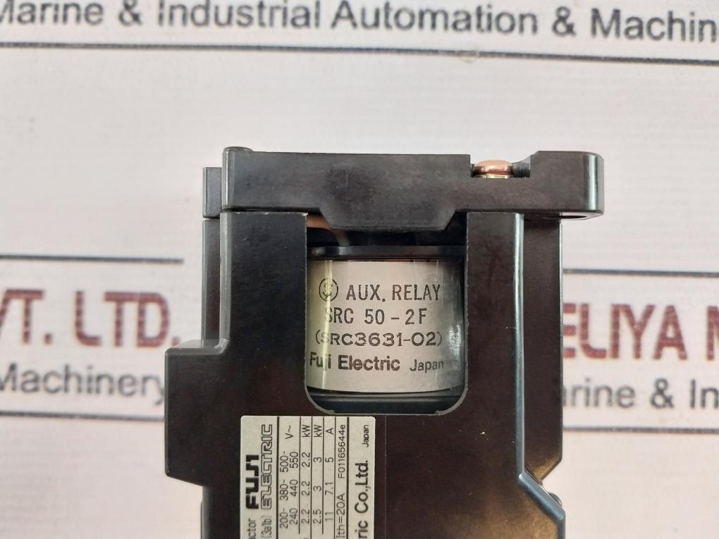 Fuji Electric Src3631-02Z103B Magnetic Contactor 17A 24V 50/60Hz