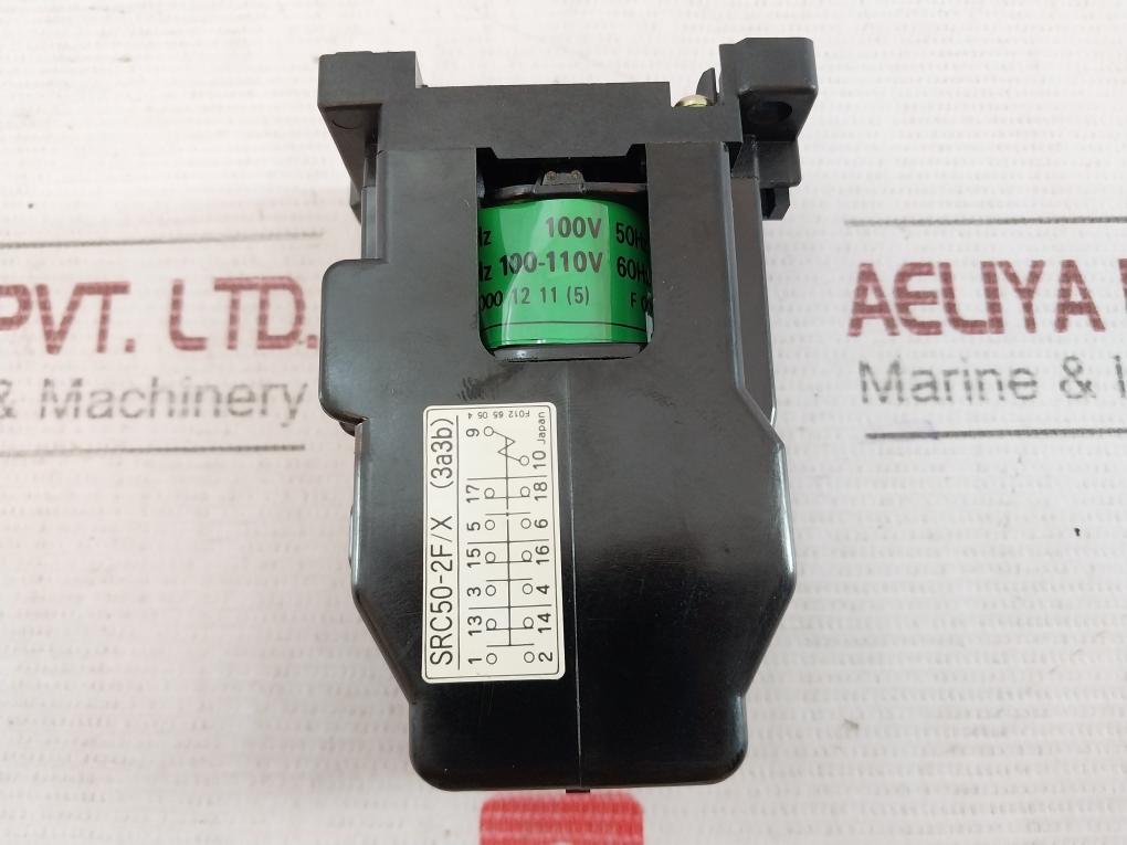 Fuji Electric Src50-2F/X (3A3B) Magnetic Contactor 100-110V Coil 50/60Hz
