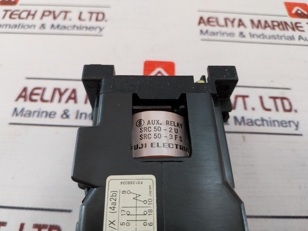 Fuji Electric Src50-2U/X (4A2B) Auxiliary Relay 380-440V 50/60Hz