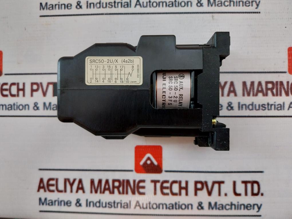 Fuji Electric Src50-2U/X (4A2B) Auxiliary Relay 380-440V 50/60Hz