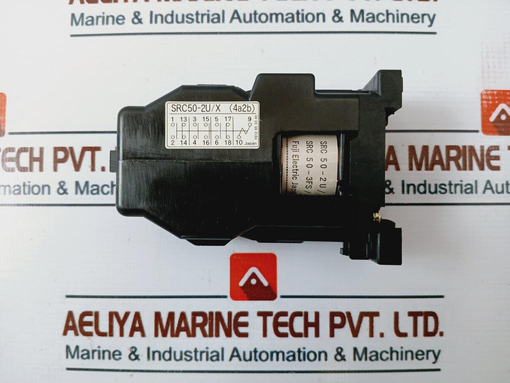 Fuji Electric Src50-2U/X (4A2B)/ Src 50-3Fs/X Auxiliary Relay 380-440V 50/60Hz