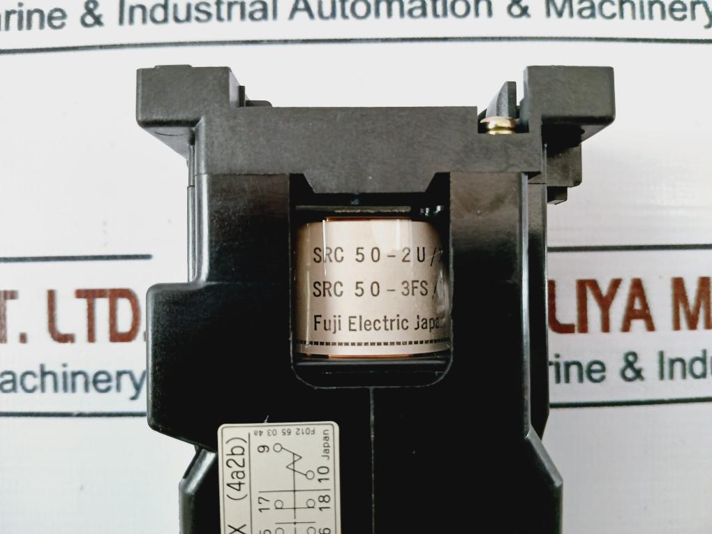 Fuji Electric Src50-2U/X (4A2B)/ Src 50-3Fs/X Auxiliary Relay 380-440V 50/60Hz