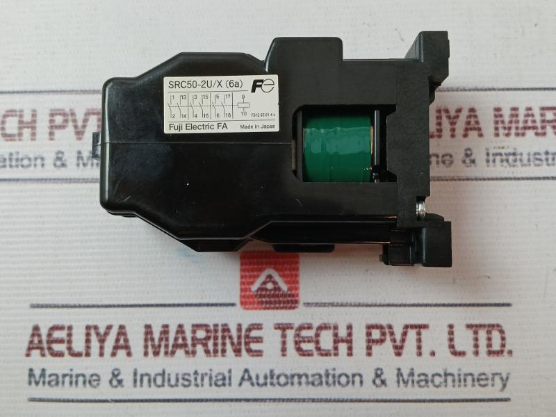 Fuji Electric SRC50-2U/X (6A) Auxiliary Relay 100/100-110V 50/60HZ