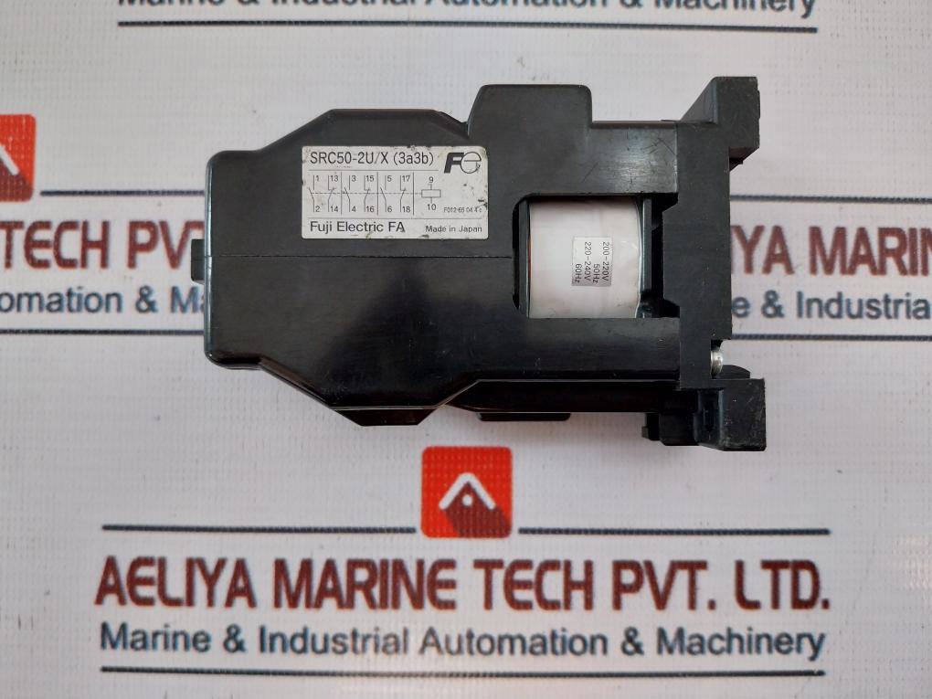 Fuji Electric Src50-2u/x (3a3b) Auxiliary Relay 0/60hz